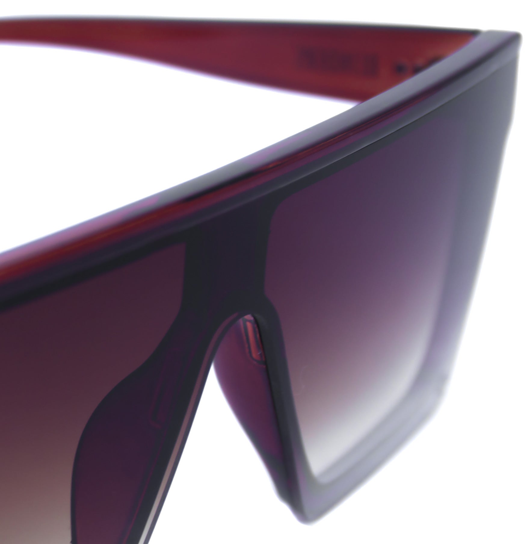 Lentes de sol cuadrados grandes marrones claros Wine Nuke - Blinders Online Store