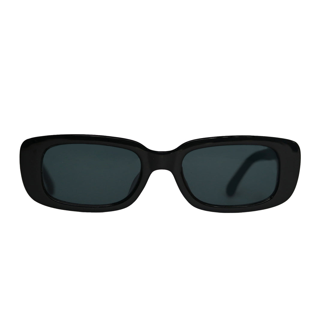 Lentes de sol rectangulares unisex negros Black Dope - Blinders Online Store