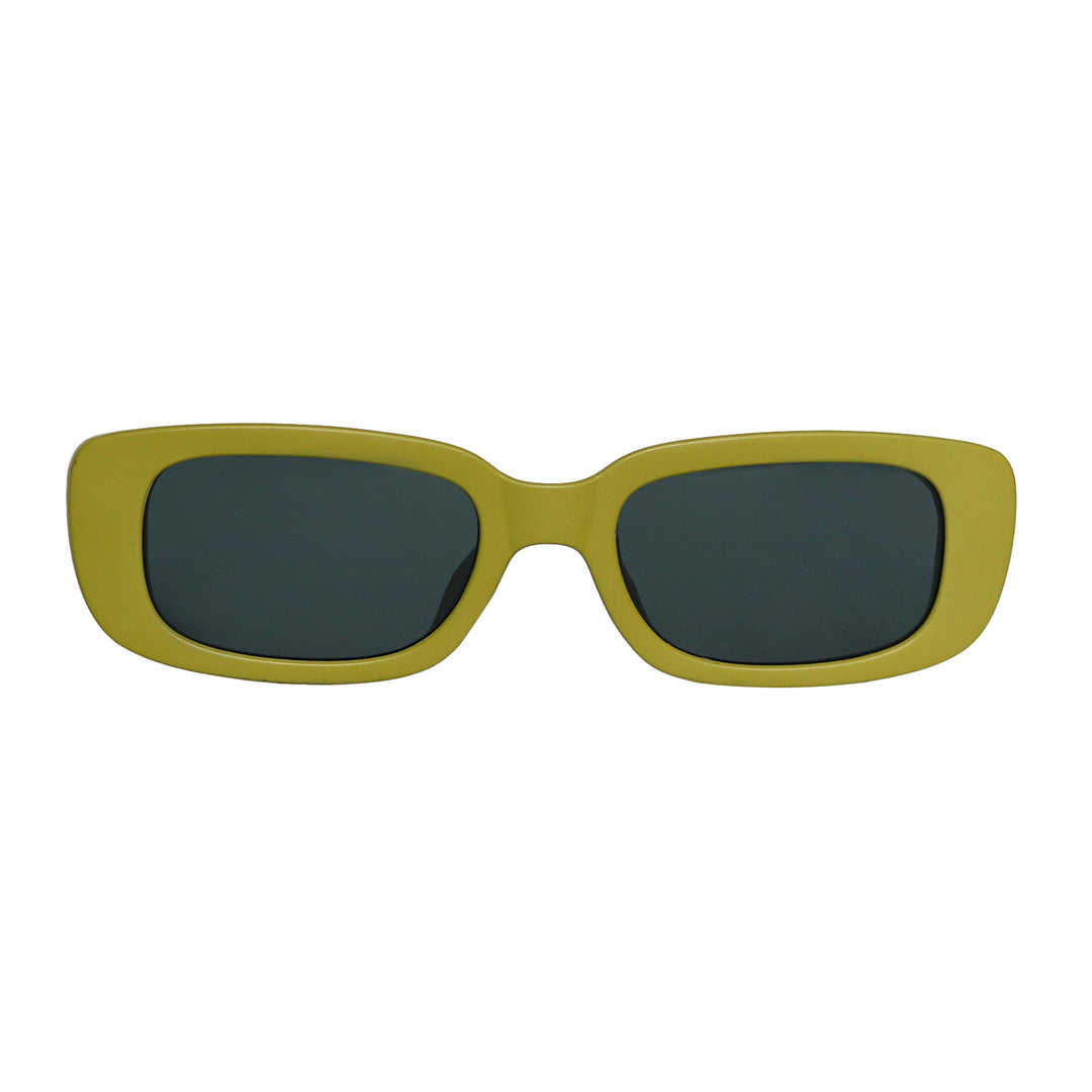 Lentes de sol rectangulares unisex verdes Herb Dope - Blinders Online Store